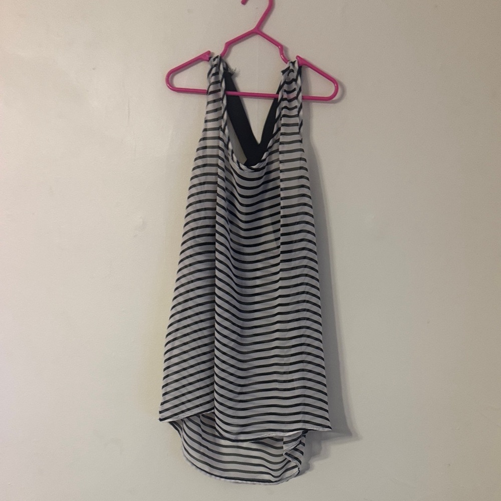 Striped Halter Top